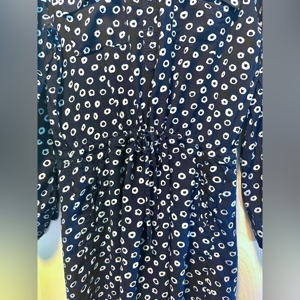 Loft shirt dress with abstract polka dot print - Picture 6 of 11
